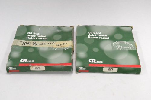 NEW CHICAGO RAWHIDE 34379 3-7/16 X 4-3/4 X 7/16 JOINT RADIAL OIL SEAL B333451