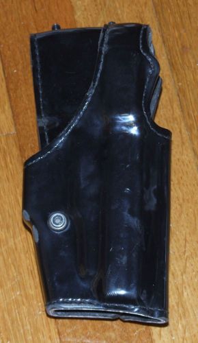 Safariland rh holster for sig p228/p229 4 inch gloss black leather finish for sale