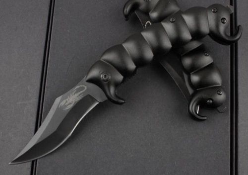 Scorpion folding knife style-3cr13blade for sale
