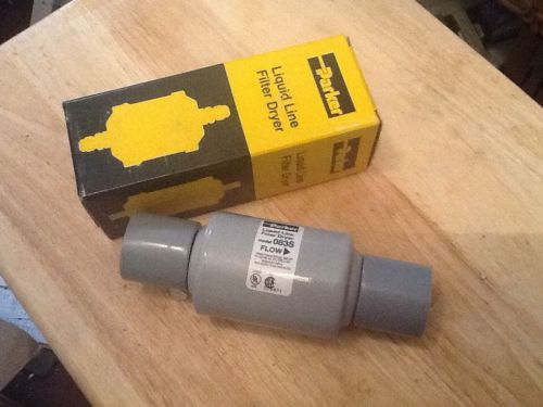 Parker 083s liquid line filter drier 3/8&#034; sweat connections new for sale