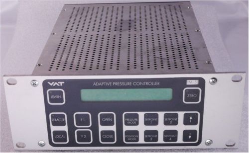 VAT Model PM-5 Adaptive Pressure Controller *NOT TESTED! - FOR PARTS OR REPAIR*