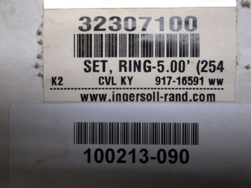 Ingersoll Rand 32307100 Set Ring 5.00&#039; Kit New Old Stock