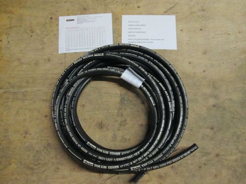 PARKER 471-8 1/2&#034; 100R16 TWO WIRE HYDRAULIC HOSE (TOUGH COVER) 47 FEET