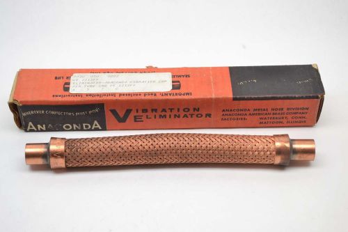 Anaconda ve 1212fx vibration eliminator braided copper 5/8in od hose b387929 for sale
