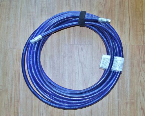 Pa high pressure hose 3/8&#034; i.d.   5800 psi   50 foot long  swiss technology for sale