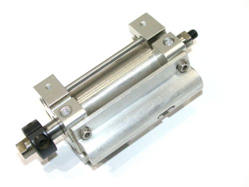 UP TO 2 BIMBA 1&#034; DOUBLE END AIR CYLINDERS FSD-041-M