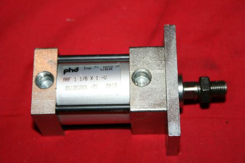 NEW phd Pneumatic Cylinder ARF 1-1/8 X 1 - 1-1/8&#034; Bore X 1&#034; Stroke - BNWOB