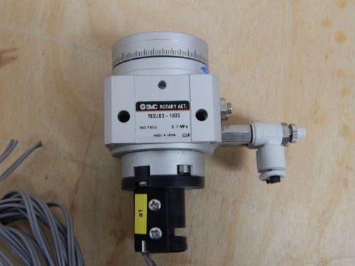 Smc msub3 - 180 rotary actuator 180 degrees for sale
