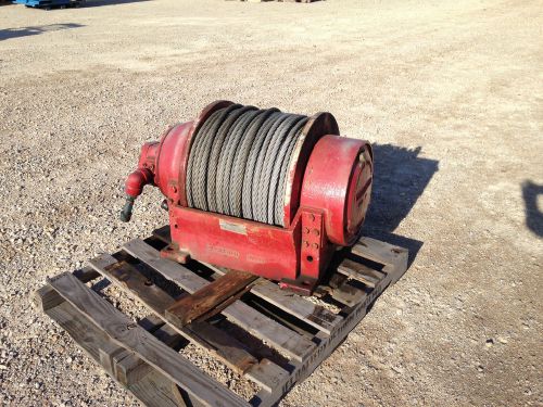 Used pullmaster m25-3-86-3 hydraulic planetary winch 25000# capacity for sale