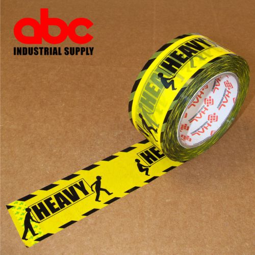 1 roll 2&#034; Heavy Printed Shipping Packing Tape 330 Feet 110 yards