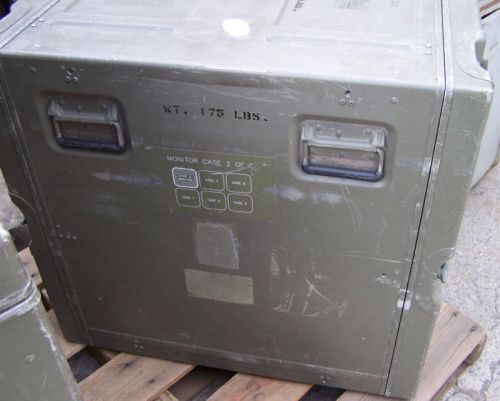 Us military surplus computer transport/shipping case for sale