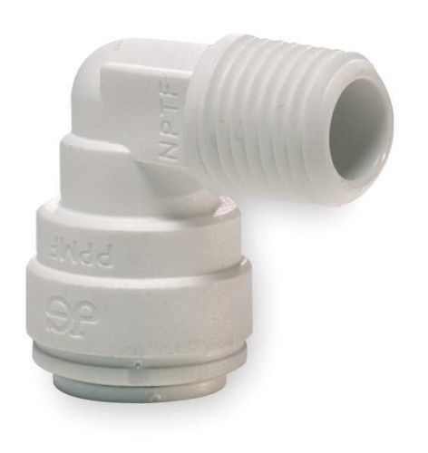 10 pack) john guest fixed elbow 3/8&#034; tube x 3/8&#034; nptf pp481223w for sale