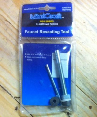 MintCraft Pro Series Faucet Reseating Tool 969-7830.  (F5)