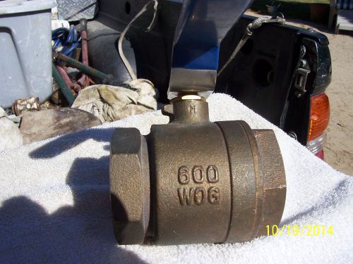 Wilkins threaded ball valve- 2 inch for sale