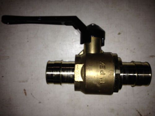 4  -  new uponor propex 1&#039;&#039; brass ball valve for sale