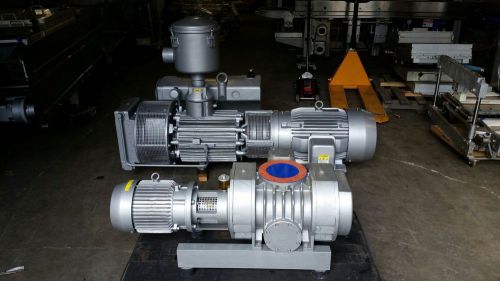 Busch - 1 WV1000 booster &amp; 1 RA0630 vacuum pump - Together