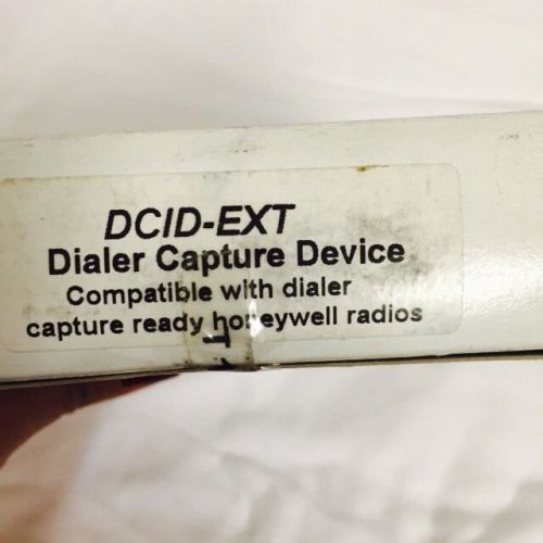 Ademco Honeywell DCID-EXT Dialer Capture Device Intelligence Cell Take Over