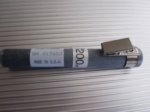Arrow-Tech Dosimeter pen 0-200mR. Direct Reading with Sapphire Window