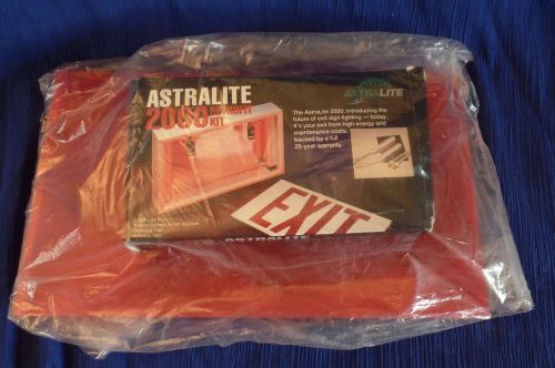 Astralite 2000 als led exit sign retrofit kit new for sale