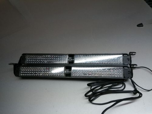 (2) TWO Whelen Slimlighter Model #RR LED warning light