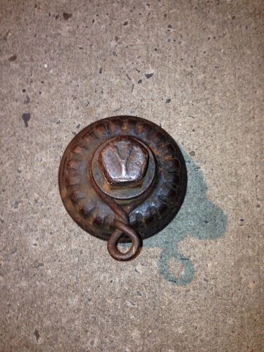 Original authentic nyc fire hydrant cap, smaller cap  with a y on the top of cap for sale