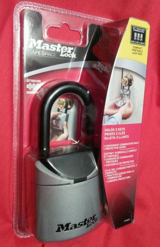 NEW PACKAGE MASTER LOCK SAFE SPACE HOLDS 3 KEYS COMPACT PORTABLE LOCK BOX ID#PB