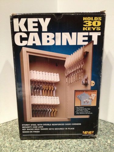 Mmf lockable key cabinet model 201903003, holds 30 keys ***new*** for sale