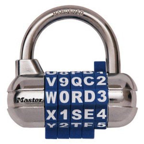Master lock set-your-own password plus combination padlock - master (1534d) for sale