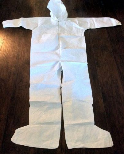 Haz mat survival kit-hazmat jumpsuit, bio protective tyvek~one piece suit~sz m for sale
