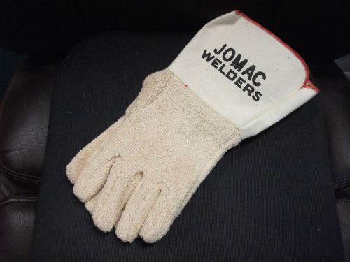 one  Pair of Jomac terry Cloth Gloves,hot welders.