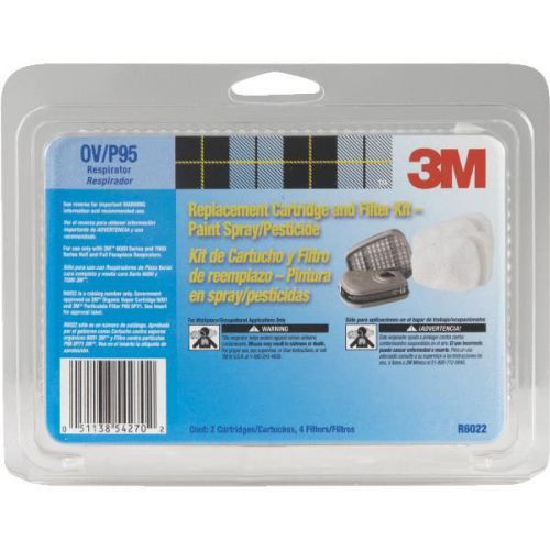 3M 6022PA1-A Cartridge With Pre-filter Pack-FILTER CARTRIDGE