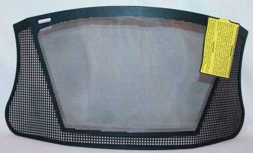Elvex nv-70 faceshield visor, nylon mesh, black, 7x13in for sale