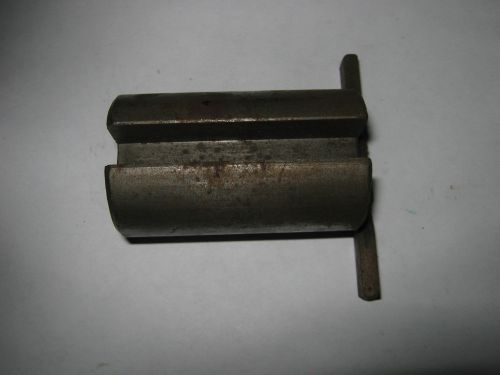 Keyway Broach Bushing Guide, Type C, 1 1/2&#034; x 2 17/32&#034;, Uncollared, Used