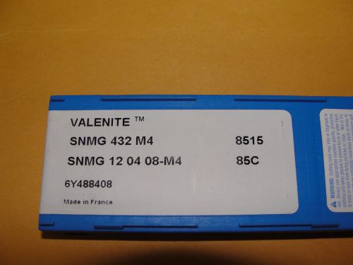 VALENITE SNMG 432 M4 8515