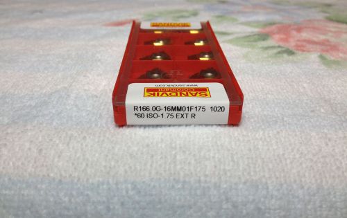 Sandvik r166.0g-16mm01f175 1020 carbide insert for sale