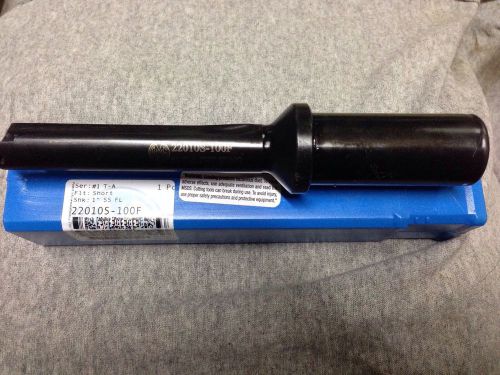 22010s-100f spade drill holder series #1 t-a sht flng new allied 1 pc for sale