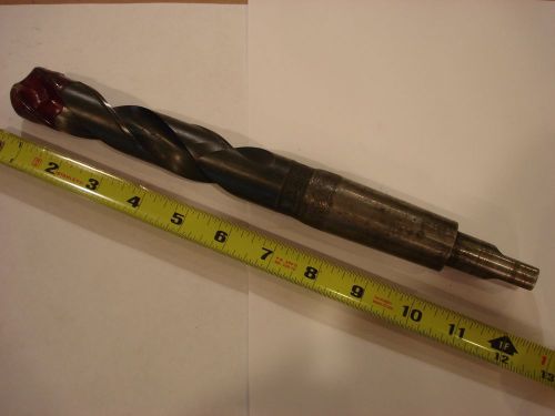 Taper Shank Drill  1 5/32 &#034; National High Speed&#034; Made in USA