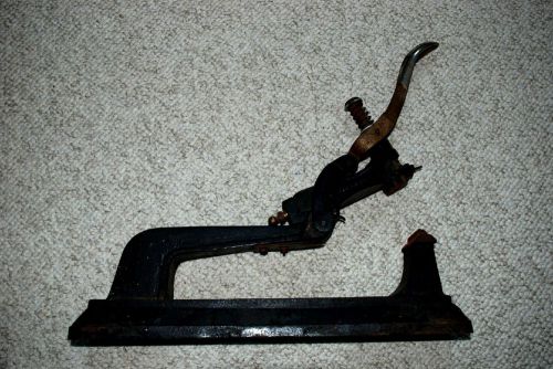 vintage acme cutter strapping cutter /acme no 1 press/cutter