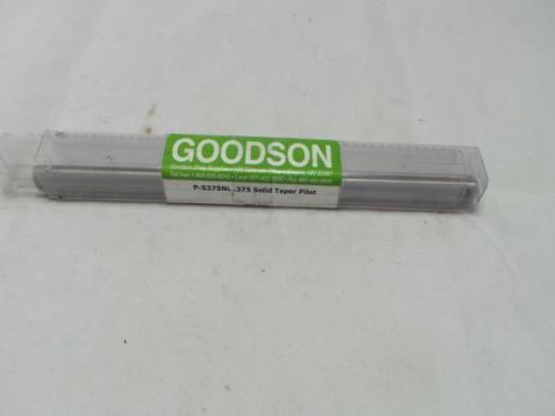 GOODSON P-5375NL .375&#034; EXTENDED TOP SOLID-TAPERED HIGH SPEED STEEL PILOTS