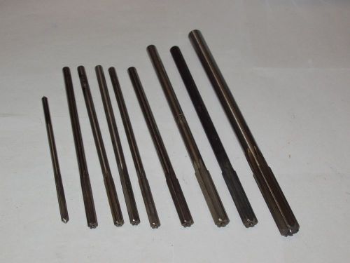 Misc. Lot of Nice Used Reamers 9 pcs.