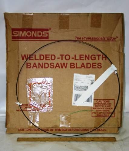 Simonds bandsaw blade 175&#034; 14 tpi for sale