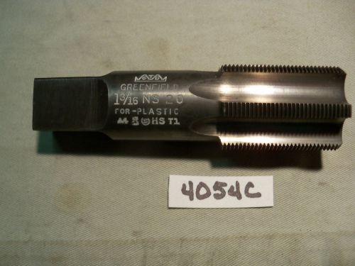 (#4054c) used machinist american made for plastic 1-3/16 x 20 bottom style tap for sale
