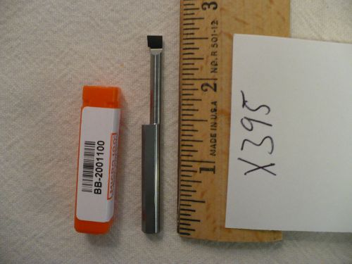 1 new micro 100 solid carbide boring bar.   bb-2001100  (x395) for sale
