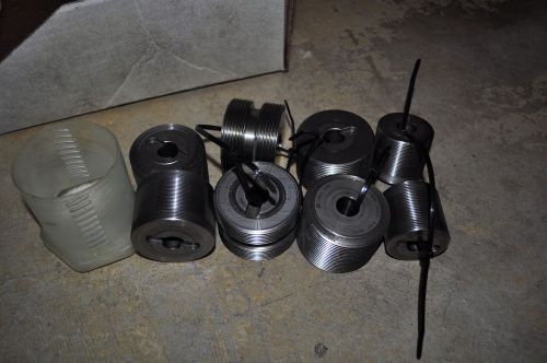 Cjwinter straight thread roll tooling pipe lot m24 x 1.5 1-11 w6011i3 w601.5m9 for sale