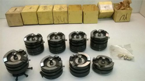 LOT OF 8 PIECES 3R SYSTEMS MAKINO EDM TOOLING YU YH SINKER HEAD MOUNTS Y TYPE