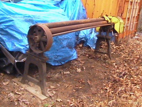USA Slip Rolls Power Badger State Mach. Co. Makers Sheet Metal Forming Tool 86&#034;