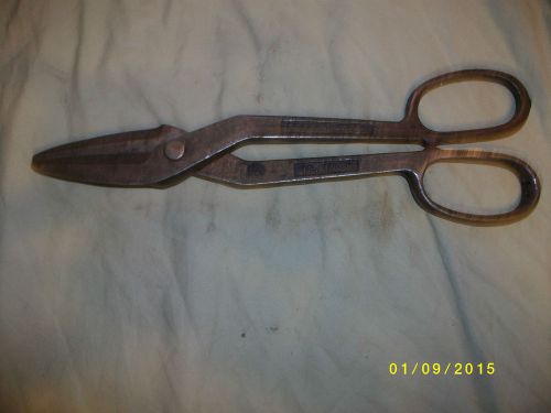 Vintage Metal Shears Unknown Maker 12&#034;  Lot 15-1-1B