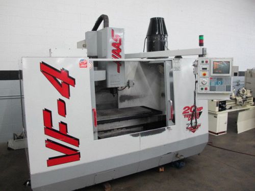 Haas VF-4 CNC Vertical Machining Center with Thru Spindle Coolant