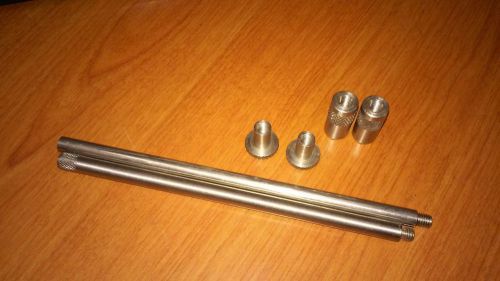 Parts for Force Gauge Extension Coupling and Flat Attachment.