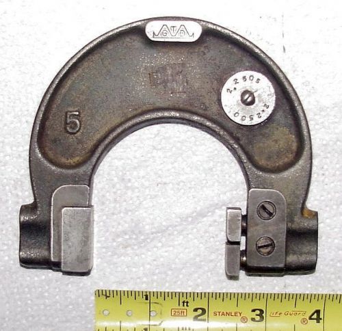 Snap gage (gauge) MFG by GTD, calibrated size 2.2500&#034; - 2.2505&#034;